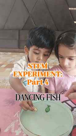 🐟 WATCH THE FISH DANCE! 🕺💃
A super simple STEM experimen