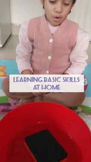 Introducing her Basic Skills that turns into fun, learning, 
