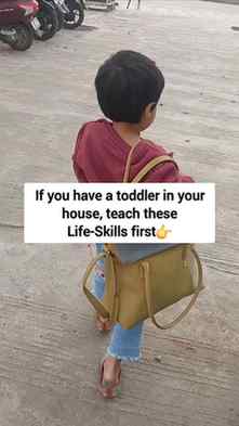 If you have toddler/small kids in your home, teach them thes