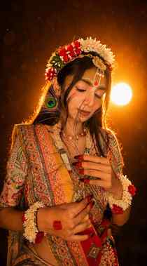 Radha kese na jale? 🦚 

#janmashtami #trendingreels #viral 