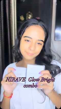 ✨ Simple routine, healthy glow! ✨
Meet the **NIRAVÉ GlowBri