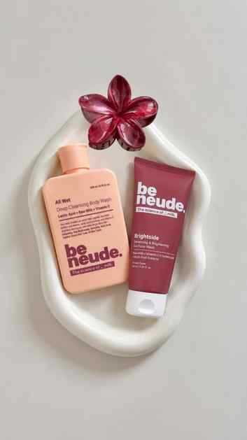 Upgraded My new shower + skincare duo! ✨ with @be.neude PR �