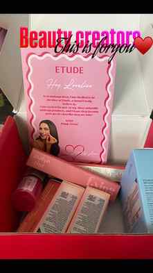 🎀 ETUDE PR FORM ALERT 🎀
Beauty creators, if you’ve been w