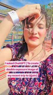 I asked ChatGPT to Create memories from my recent trip to Uj