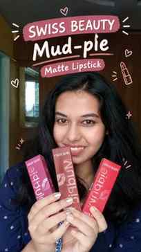 ||Swiss Beauty Mud-pie Matte Lipstick||
The Swiss Beauty Ma