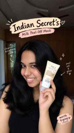 || Indian Secrets Milk Peel-Off Mask ||
Skin feeling dry an