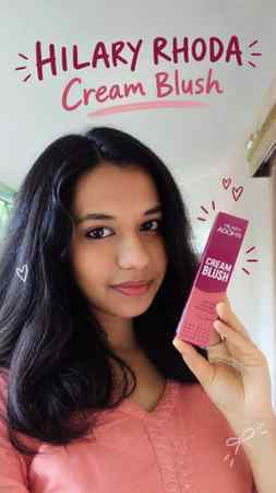 || Hilary Rhoda Cream Blush ||
Got this Cream Blush from Hi
