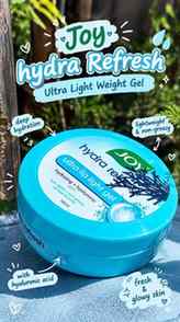 || Joy Hydra Refresh Ultra Light Gel ||
Received this littl