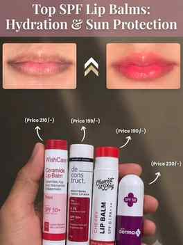 Top SPF Lip Balms hydration and sun protection 👍🏻💋 #lipba