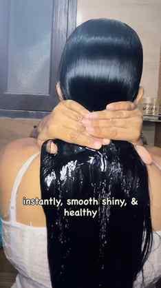 comment, “ Lazy “ type ✨ Damaged & frizzy hair? Time for som