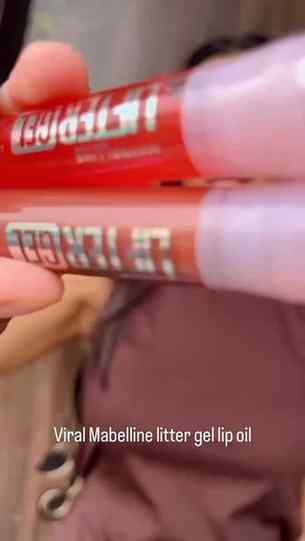 Obsessed with this lip glow 🥰💋. Maybelline litter gel lip