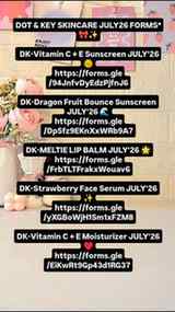 Dot & key July 2026 forms Out ...🎀💗 Comment for link 🔗...