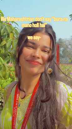 We Maharashtrian don't say bura mat Mano Holi hai 

.

#fypp
