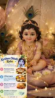 Krishna Chhathi 9 september 2k26 ki khushiyon mein Ladoo Gop