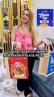 Unboxing everything I got from the Flipkart Glam Up h event!