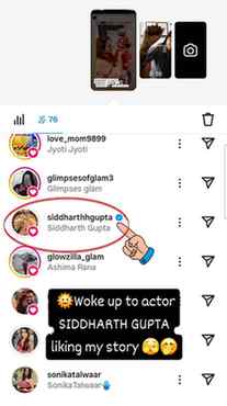 Woke up to @siddharthhgupta liking my story 🤭🫣✨
This made 