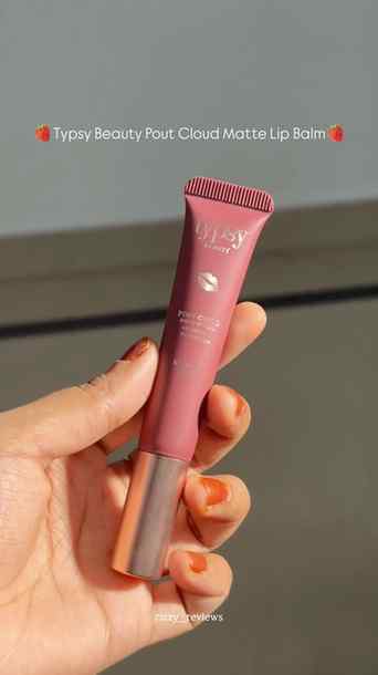 Lip balm + lipstick? You can skip both and just use this. 🤌