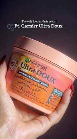 ✨One mask, multpile benefits✨
Garnier Ultra Doux Antibreaka