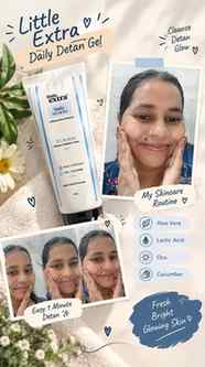 1 minute skincare routine for that fresh, clean & glowing lo