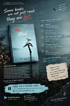 Finally my 2nd e-book and 1st Poetry e-book ' The Mood ' is