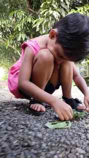 POV: You park the car for 2 mins and Madam opens a leaf biry