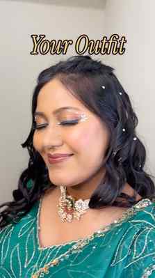 Not just a bridal look — a look thoughtfully curated around