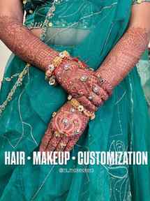 Not just a bridal look — a look thoughtfully curated around