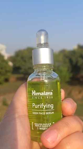 “It contains Neem that fights acne-causing bacteria…
Natural