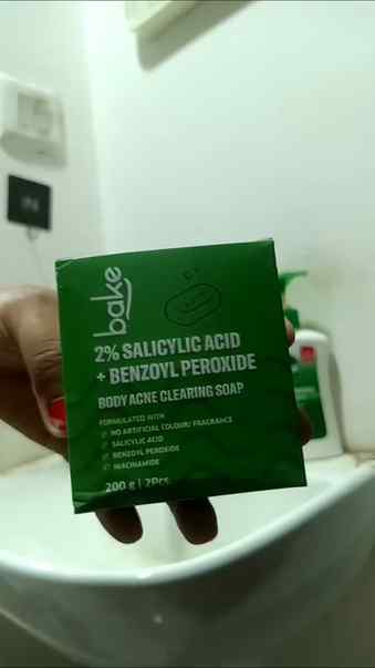 #BodyAcne #AcneSoap #SalicylicAcid #BenzoylPeroxide #Niacina