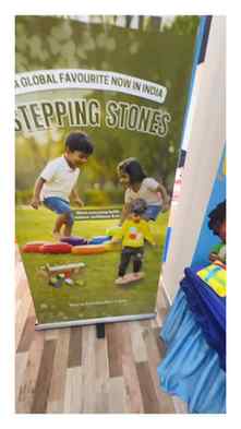 Who knew something as simple as stepping stones could bring