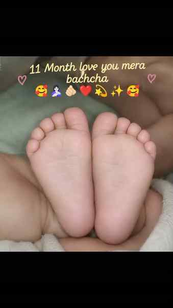 11 month complete ho gya mera rudraksha 🧿😍🥰#motherhood #b