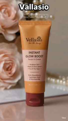 Vallasio instent glow boost cream comment Link for cream @me