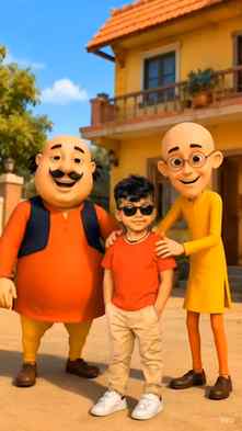 Rudy with Motu patlu 🥳🥳🥳🤩😊😊
Viral reel #ai video#Ai