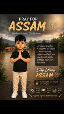 Stand with Assam.Pray for Assam 🙏🏿🙏🏿🙏🏿🙏🏿🙏🏿
#flood