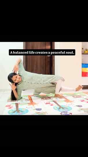Life is all about balance—fall, learn, rise, and balance aga