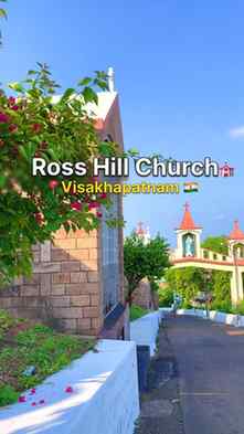 Ross Hill in 📍Vizag
Stands as a landmark of faith & unity