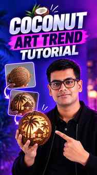 🚨 VIRAL COCONUT ART TREND 🥥🤯
@syntx_global @syntx_creato