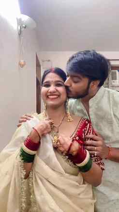 My forever💕#kc #karwachauth #grwm #outfits #karwachauthspec