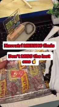 @meeshoapp
Best Navratri kanjak finds….
Comment “DM” to ge