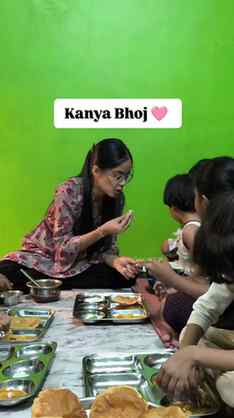 Kanya bhoj and Ashtmi Poojan ๐ซถ๐ปโจ
.
.
.
#reels #fyp #vlogs