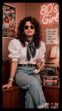 80s girl era activated📻🌼
#80sgirl #retrovibes #80sfashio