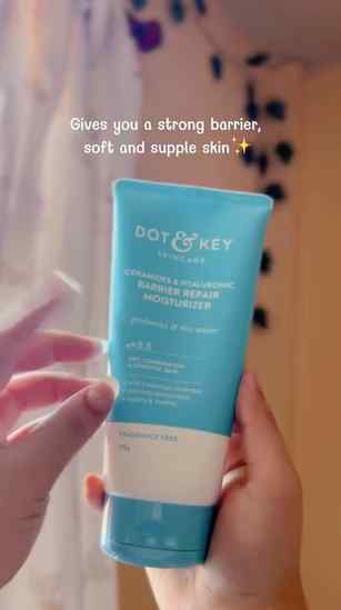 Calm, cool, and perfectly moisturized🧊💧 @dotandkey.skincar