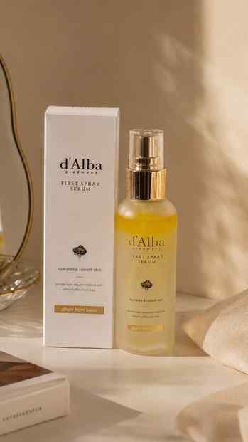 Glowing skin in every season? ✨ Say less!
The d’Alba First S