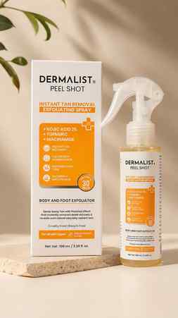 ✨ Say goodbye to tan & dull skin!
Spray. Exfoliate. Glow. �