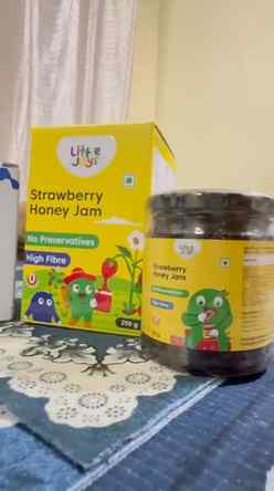 Strawberry jam @our.littlejoys Made with 100% real strawberr
