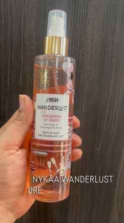 #Ad ✨ Nykaa Wanderlust Dreaming of Paris Hair & Body Mist — 