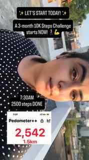 ✨ DAY 1/90 — DONE! 🚶‍♀️💪

Successfully completed my 10,000