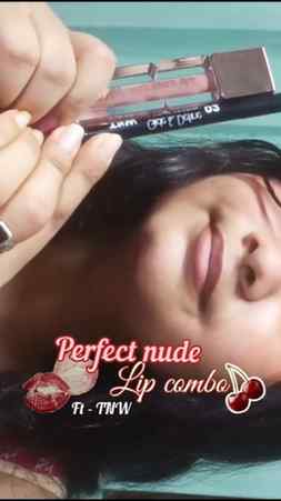 Perfect nude lip combo π€π FT- TNW
.
(lipstick, lipcombo,