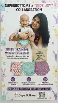 @SuperBottoms padded underwear 🩳 
#Cloth Diaper
 "Saying by
