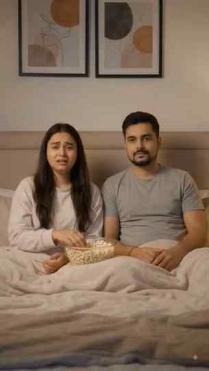 Kitna dukhbhari kaahani hai #comedyreels #fun #couplecomedy